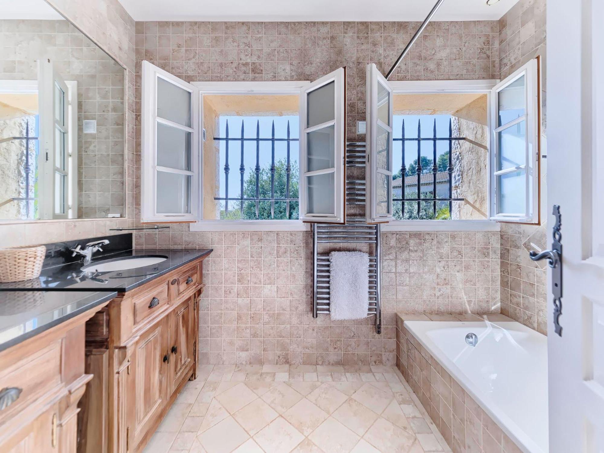 Willa Bastide D'Architecte En Pierre Cagnes-sur-Mer Zewnętrze zdjęcie