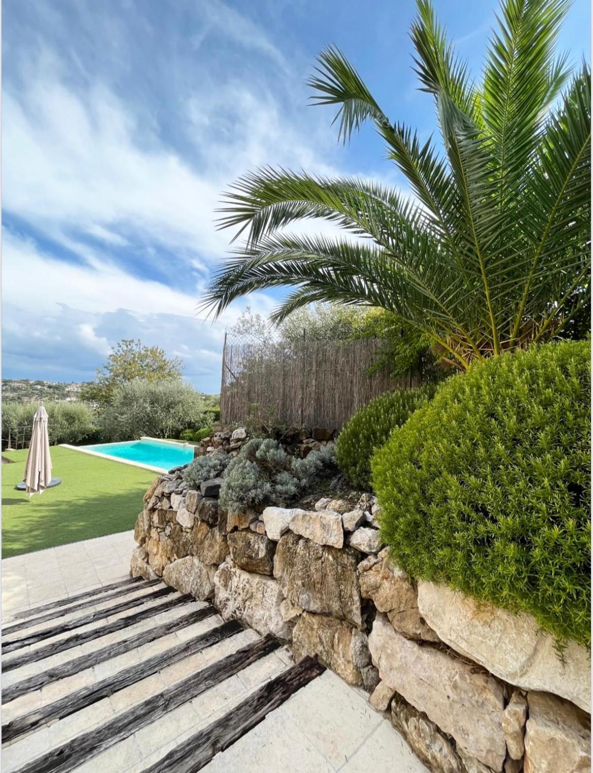 Willa Bastide D'Architecte En Pierre Cagnes-sur-Mer Zewnętrze zdjęcie